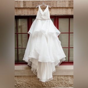 Sophia Tolli wedding dress - Classic, a-line, beaded belt - open to offers!